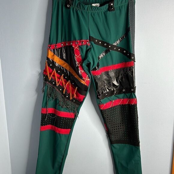 Broz Sports Designs Pro Wrestling Tights Apocalyptic Look - Picture 1 of 14